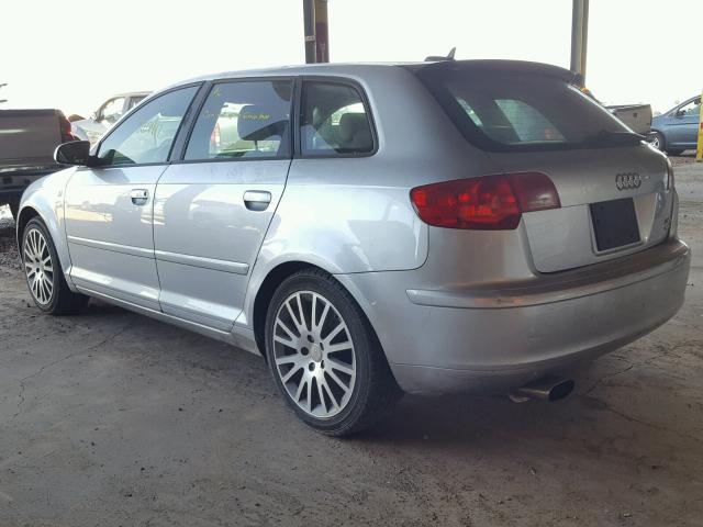 WAUMF78P86A052406 - 2006 AUDI A3 2.0 SPO SILVER photo 3