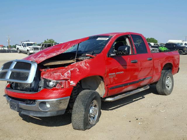 3D7KS28C85G860217 - 2005 DODGE RAM 2500 S Qırmızı foto 2