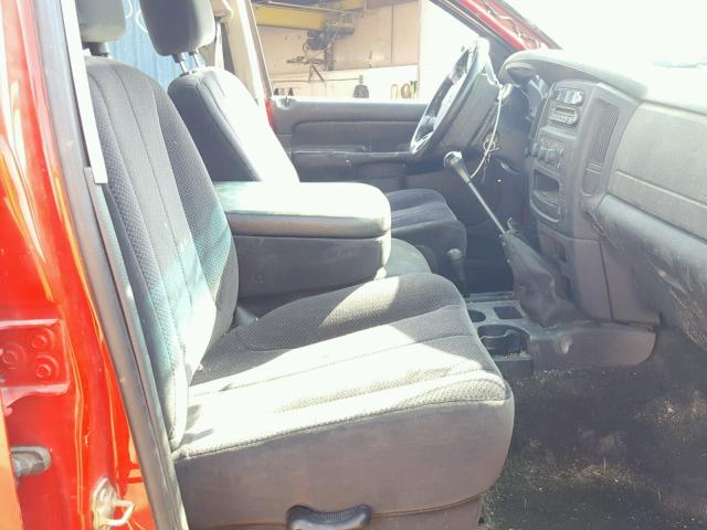 3D7KS28C85G860217 - 2005 DODGE RAM 2500 S Qırmızı foto 5