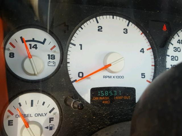 3D7KS28C85G860217 - 2005 DODGE RAM 2500 S Qırmızı foto 8