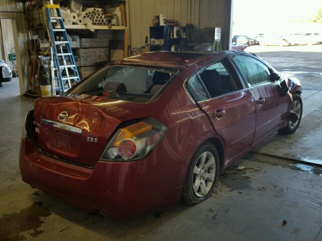 1N4AL21E19N448254 - 2009 NISSAN ALTIMA RED photo 4