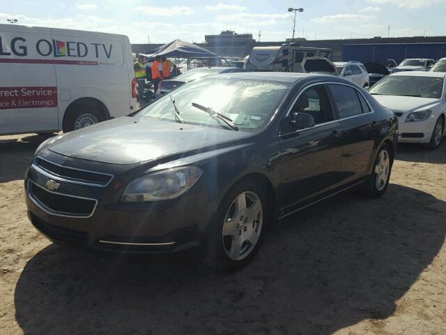 1G1ZJ57759F149818 - 2009 CHEVROLET MALIBU CHARCOAL photo 2