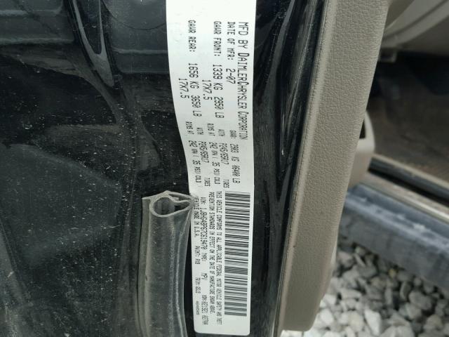 1J8HG48P67C619470 - 2007 JEEP COMMANDER 黑色 照片 10