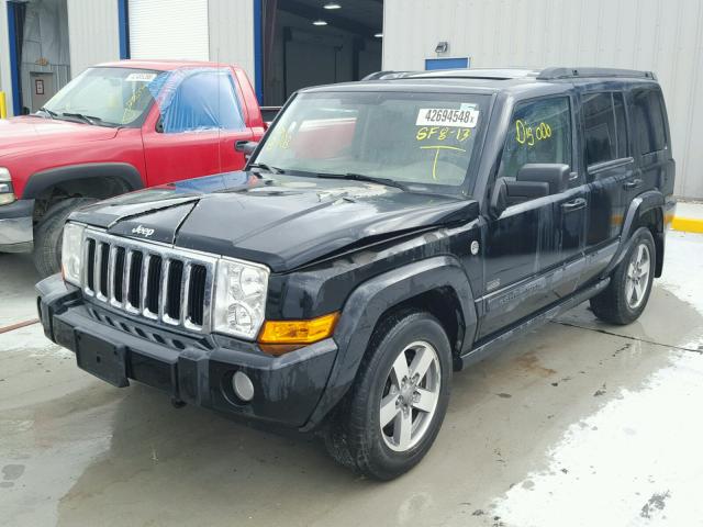 1J8HG48P67C619470 - 2007 JEEP COMMANDER 黑色 照片 2