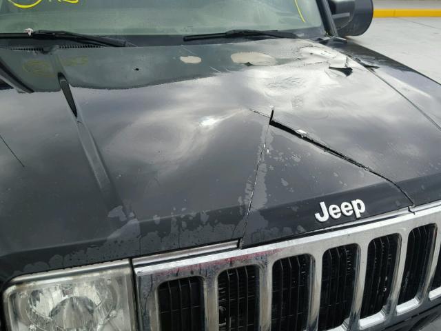 1J8HG48P67C619470 - 2007 JEEP COMMANDER 黑色 照片 9