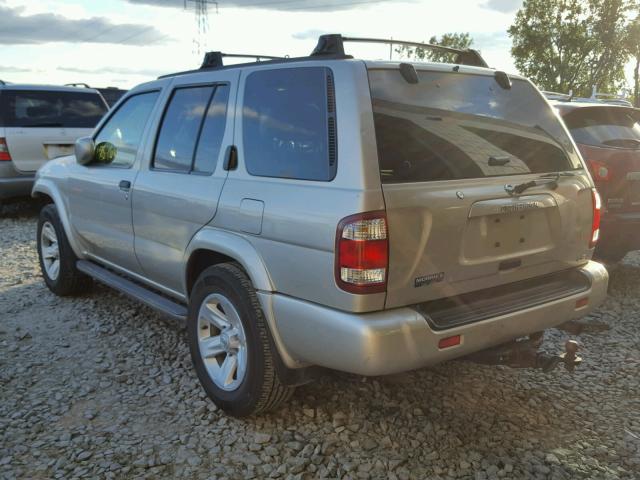 JN8DR09Y13W809819 - 2003 NISSAN PATHFINDER GOLD photo 3