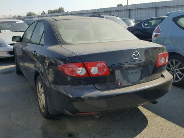 1YVFP80C935M25314 - 2003 MAZDA 6 I BLACK photo 3