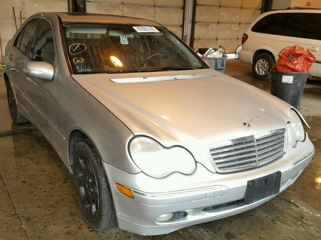 WDBRF81J15F565341 - 2005 MERCEDES-BENZ C 240 4MAT GRAY photo 1