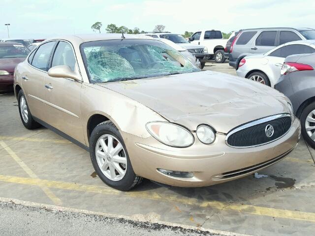 2G4WC532651265573 - 2005 BUICK LACROSSE BEIGE photo 1