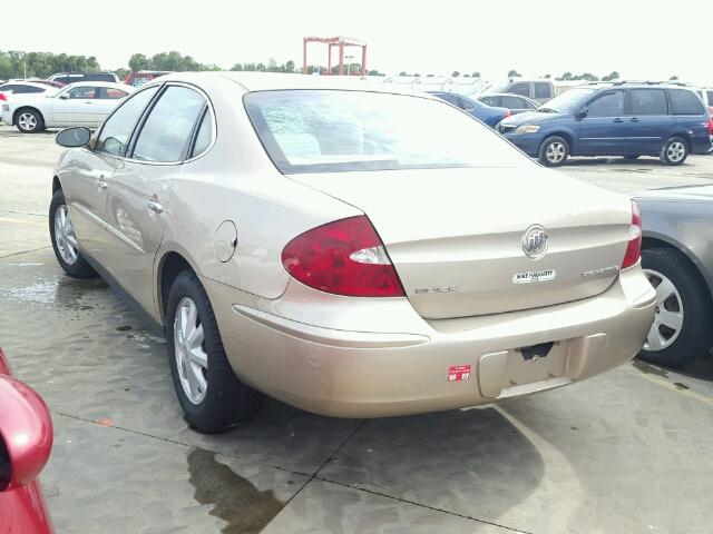 2G4WC532651265573 - 2005 BUICK LACROSSE BEIGE photo 3