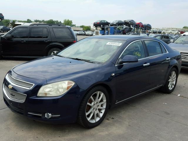 1G1ZK57738F199628 - 2008 CHEVROLET MALIBU LTZ 蓝色 照片 2