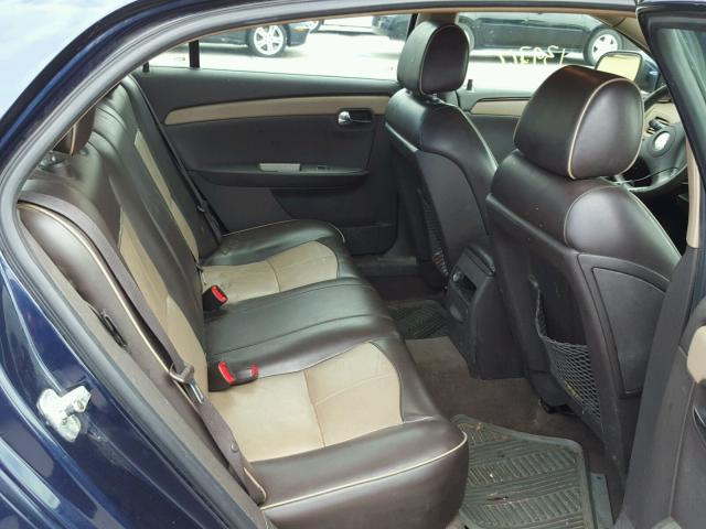 1G1ZK57738F199628 - 2008 CHEVROLET MALIBU LTZ 蓝色 照片 6