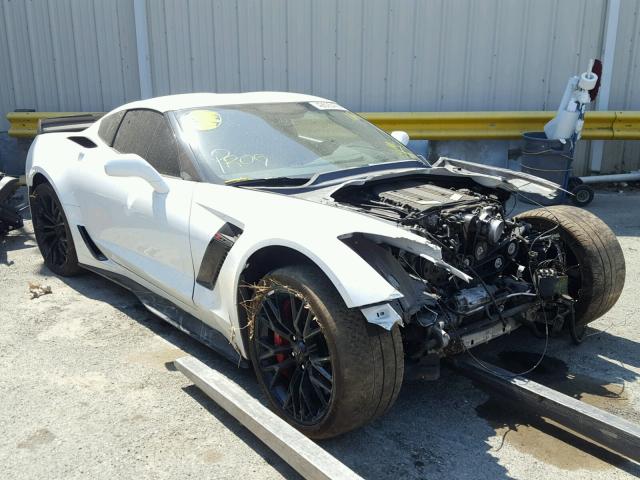 1G1YT2D67G5608172 - 2016 CHEVROLET CORVETTE 3 WHITE photo 1