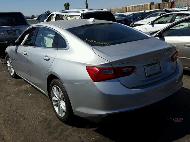 1G1ZE5ST3GF283832 - 2016 CHEVROLET MALIBU LT SILVER photo 3