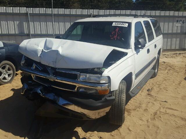 3GNEC16Z23G153530 - 2003 CHEVROLET SUBURBAN C WHITE photo 2