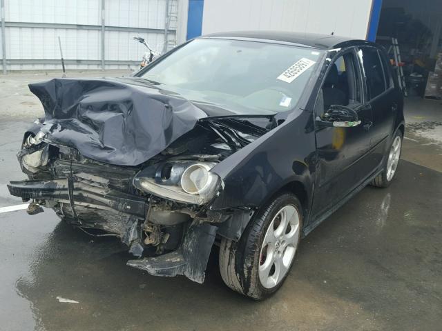 WVWHV71K38W101488 - 2008 VOLKSWAGEN GTI BLACK photo 2