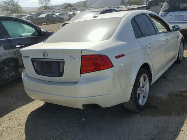 19UUA66205A006202 - 2005 ACURA TL WHITE photo 4