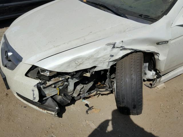 19UUA66205A006202 - 2005 ACURA TL WHITE photo 9