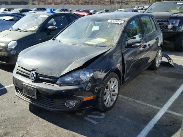 WVWNM7AJ2EW002024 - 2014 VOLKSWAGEN GOLF 黑色 照片 2