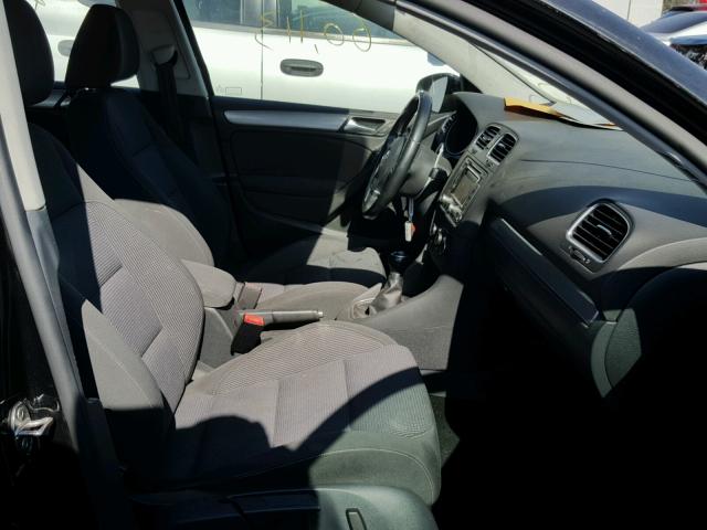 WVWNM7AJ2EW002024 - 2014 VOLKSWAGEN GOLF 黑色 照片 5