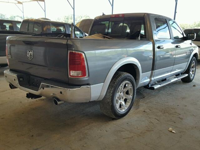 1C6RR6VT1DS703014 - 2013 RAM 1500 LARAM GRAY photo 4