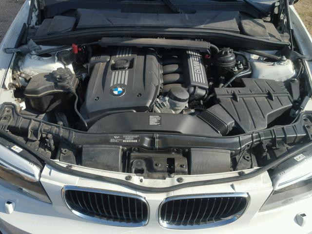 WBAUP7C57DVP24609 - 2013 BMW 128 I WHITE photo 7