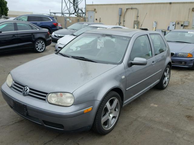 9BWPH61J134000013 - 2003 VOLKSWAGEN GTI VR6 GRAY photo 2