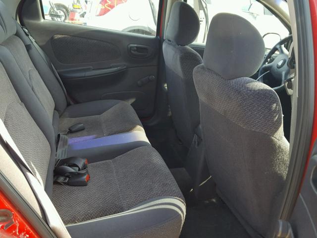 1P3ES46C6YD856321 - 2000 PLYMOUTH NEON BASE 红色 照片 6