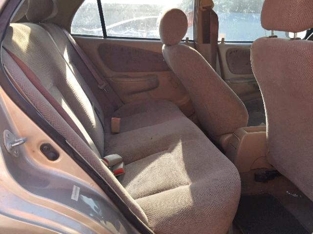 1Y1SK528XYZ402906 - 2000 CHEVROLET GEO PRIZM 棕色 照片 6