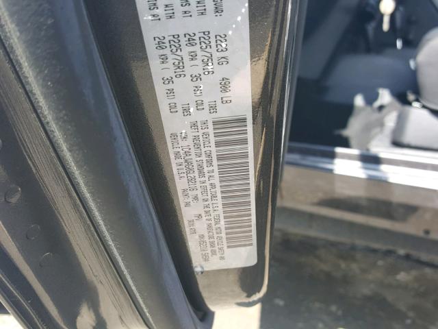 1C4AJWAG0GL282116 - 2016 JEEP WRANGLER S GRAY photo 10