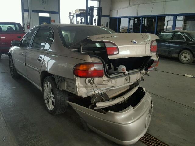 1G1NE52M4X6274208 - 1999 CHEVROLET MALIBU LS ოქროსფერი ფოტო 3