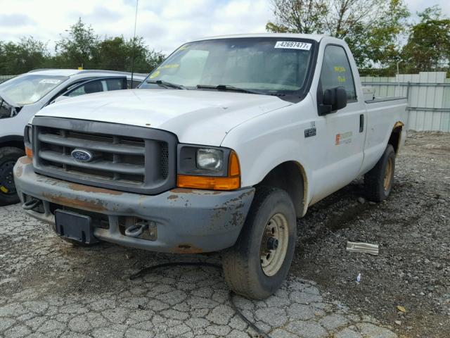 1FTNF21L7YEC85335 - 2000 FORD F250 WHITE photo 2