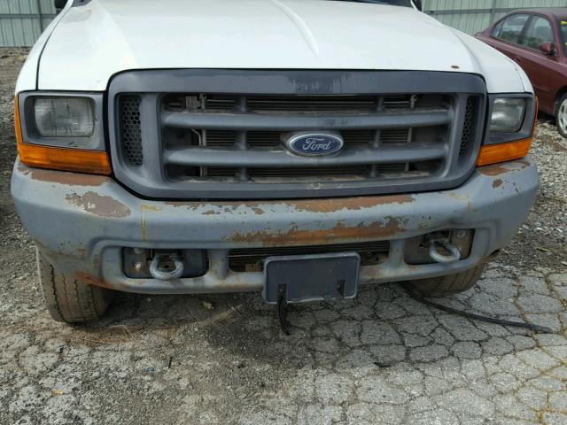 1FTNF21L7YEC85335 - 2000 FORD F250 WHITE photo 9