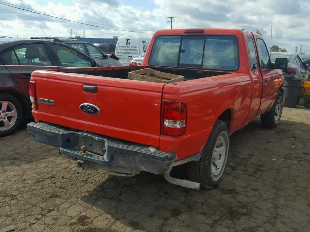 1FTKR1ED9BPA30947 - 2011 FORD RANGER SUP RED photo 4