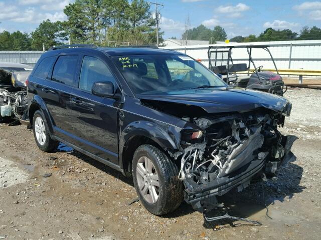 3C4PDCAB8CT296347 - 2012 DODGE JOURNEY SE BLACK photo 1