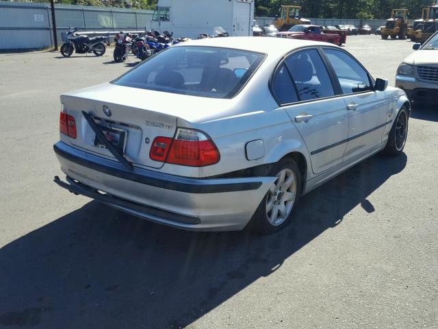 WBAAV33481EE75924 - 2001 BMW 325 I SILVER photo 4