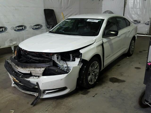 2G11Y5SL1E9109882 - 2014 CHEVROLET IMPALA LS WHITE photo 2