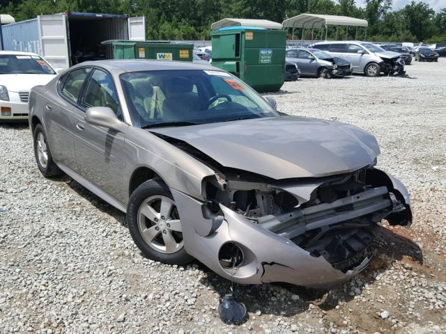 2G2WP552071181942 - 2007 PONTIAC GRAND PRIX TAN photo 1
