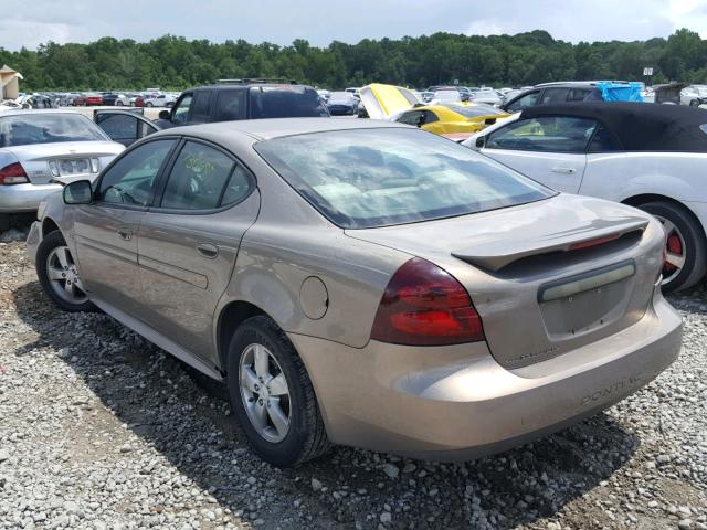 2G2WP552071181942 - 2007 PONTIAC GRAND PRIX TAN photo 3