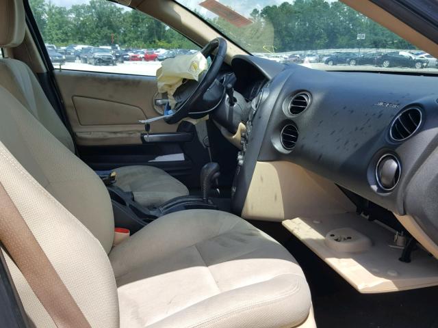 2G2WP552071181942 - 2007 PONTIAC GRAND PRIX TAN photo 5