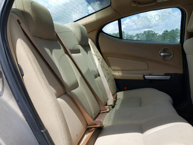 2G2WP552071181942 - 2007 PONTIAC GRAND PRIX TAN photo 6