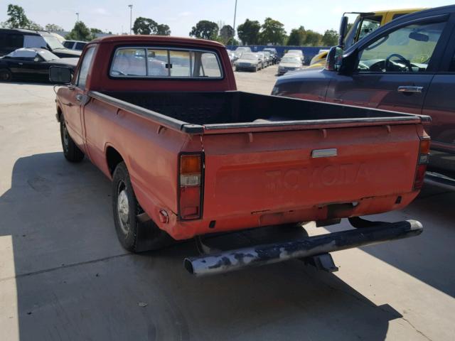 JT4RN44D0B0040692 - 1981 TOYOTA PICKUP / C RED photo 3