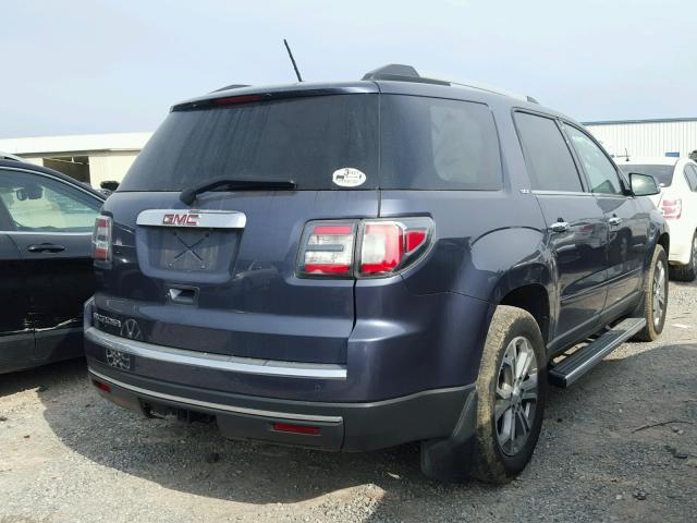1GKKRSKD5EJ302173 - 2014 GMC ACADIA SLT 蓝色 照片 4