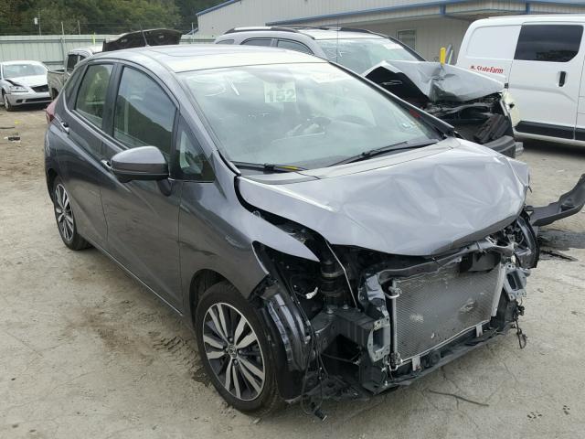 JHMGK5H75GS016201 - 2016 HONDA FIT EX GRAY photo 1