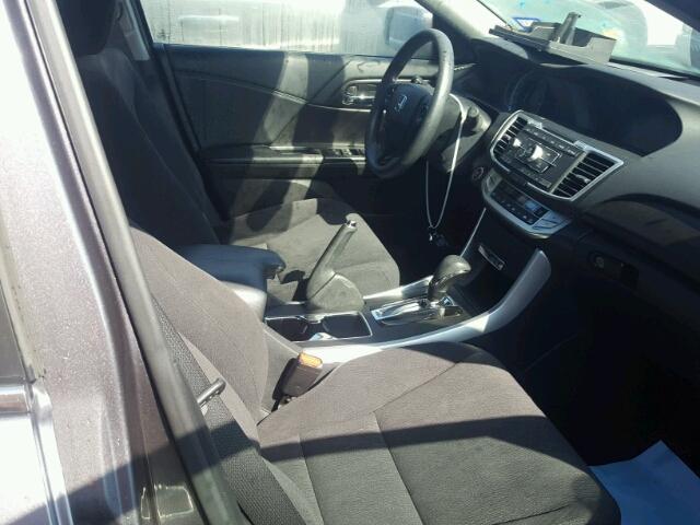 1HGCR2F78EA087362 - 2014 HONDA ACCORD GRAY photo 5