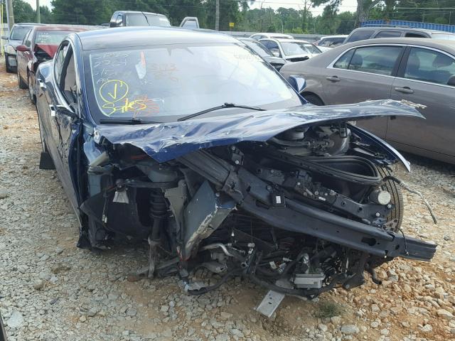 5YJSA1E29HF191596 - 2017 TESLA MODEL S Կապույտ լուսանկար 1