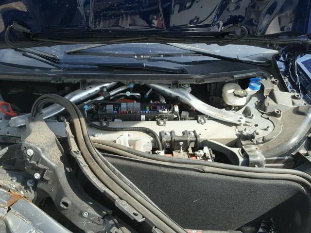 5YJSA1E29HF191596 - 2017 TESLA MODEL S Կապույտ լուսանկար 7