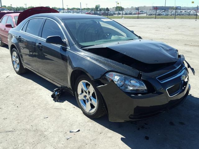 1G1ZB5E19BF122932 - 2011 CHEVROLET MALIBU LS BLACK photo 1