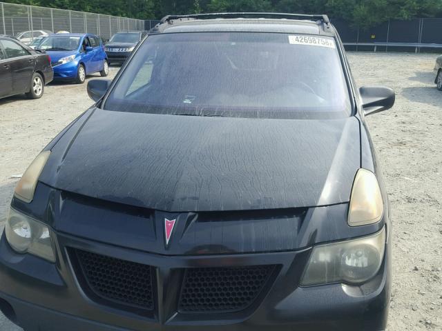 3G7DA03E24S565028 - 2004 PONTIAC AZTEK BLACK photo 9