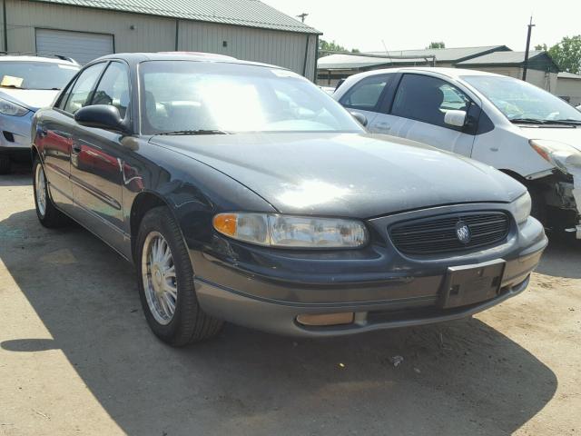 2G4WF551121270817 - 2002 BUICK REGAL GS BLACK photo 1